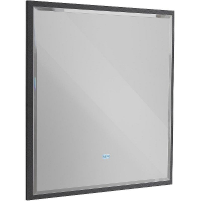 Зеркало Cezares Interni 100 CZR-SPC-INT-1000-900-LED-TCH-WARM-TIT с подсветкой Титан с сенсорным выключателем и подогревом
