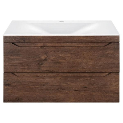 Тумба под раковину Vincea Fine VMC-2F800RW подвесная R.Wood