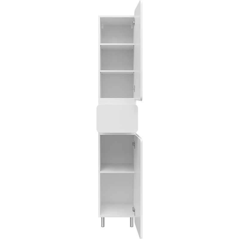 Шкаф пенал Misty Чегет 35 R П-Чег-05035-01-1ЯП Белый глянцевый, купить, цена, заказать, магазин, доставка, скидка, промокод, купить, цена, заказать, магазин, доставка, скидка, промокод