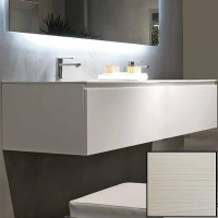 Тумба с раковиной SanVit Флай 75 kfly2075 с фактурой под дерево подвесная Лиственница, купить, цена, заказать, магазин, доставка, скидка, промокод, купить, цена, заказать, магазин, доставка, скидка, промокод