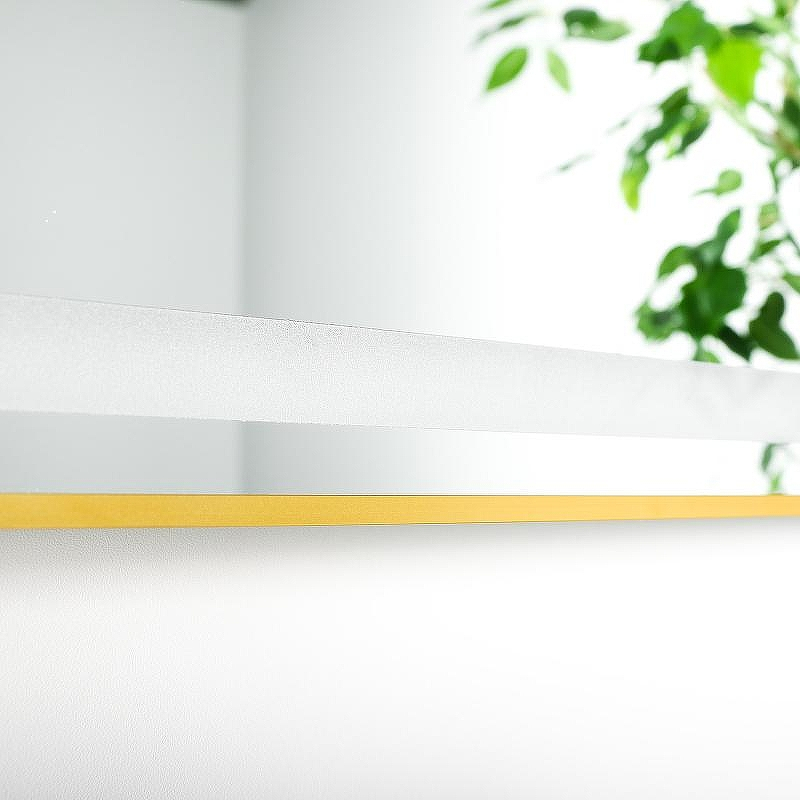 Зеркало Fixsen Led 90х70 FX-2090G с подсветкой Золото-сатин с сенсорным выключателем и диммером, купить, цена, заказать, магазин, доставка, скидка, промокод, купить, цена, заказать, магазин, доставка, скидка, промокод