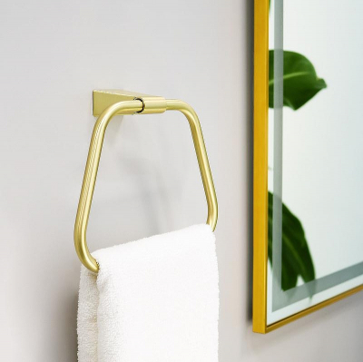 Зеркало Fixsen Led 90х70 FX-2090G с подсветкой Золото-сатин с сенсорным выключателем и диммером