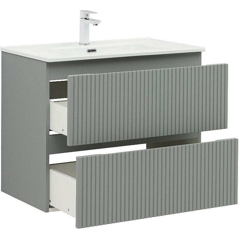 Тумба под раковину Aquanet Джейн 80 335434 подвесная Мисти грин, купить, цена, заказать, магазин, доставка, скидка, промокод, купить, цена, заказать, магазин, доставка, скидка, промокод