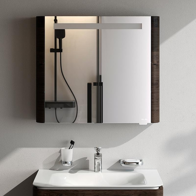 Зеркальный шкаф AM.PM Sensation 80 M30MCR0801TF Табачный дуб, купить, цена, заказать, магазин, доставка, скидка, промокод, купить, цена, заказать, магазин, доставка, скидка, промокод