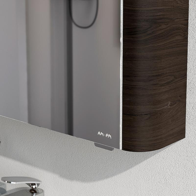 Зеркальный шкаф AM.PM Sensation 80 M30MCR0801TF Табачный дуб, купить, цена, заказать, магазин, доставка, скидка, промокод, купить, цена, заказать, магазин, доставка, скидка, промокод