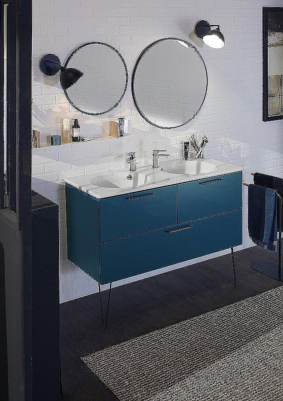 Зеркало Jacob Delafon Odeon Rive Gauche 50 EB1176-S14 Черный сатин, купить, цена, заказать, магазин, доставка, скидка, промокод, купить, цена, заказать, магазин, доставка, скидка, промокод