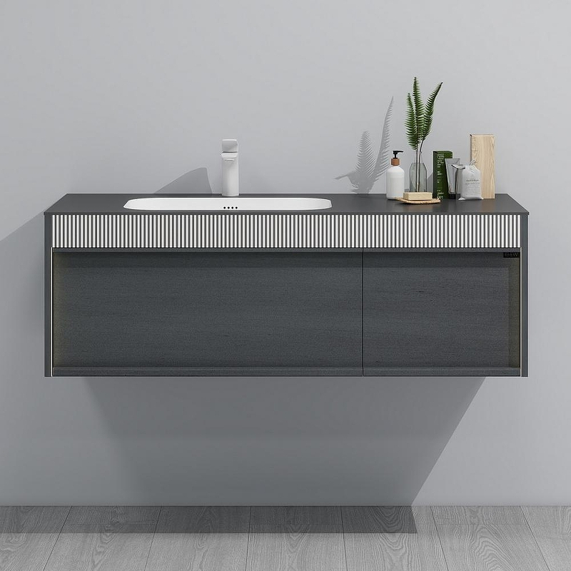 Тумба с раковиной Black&White Universe U950.1200 120 9501200 подвесная Antique Grey, купить, цена, заказать, магазин, доставка, скидка, промокод, купить, цена, заказать, магазин, доставка, скидка, промокод