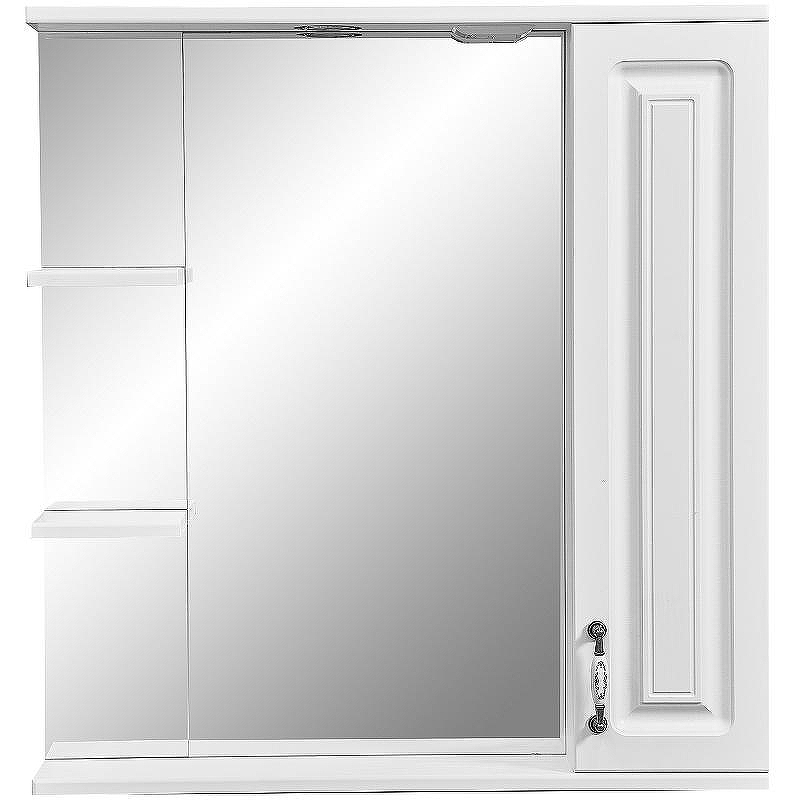 Зеркало со шкафом Stella Polar Кармела 75 SP-00000185 Ольха белая, купить, цена, заказать, магазин, доставка, скидка, промокод, купить, цена, заказать, магазин, доставка, скидка, промокод