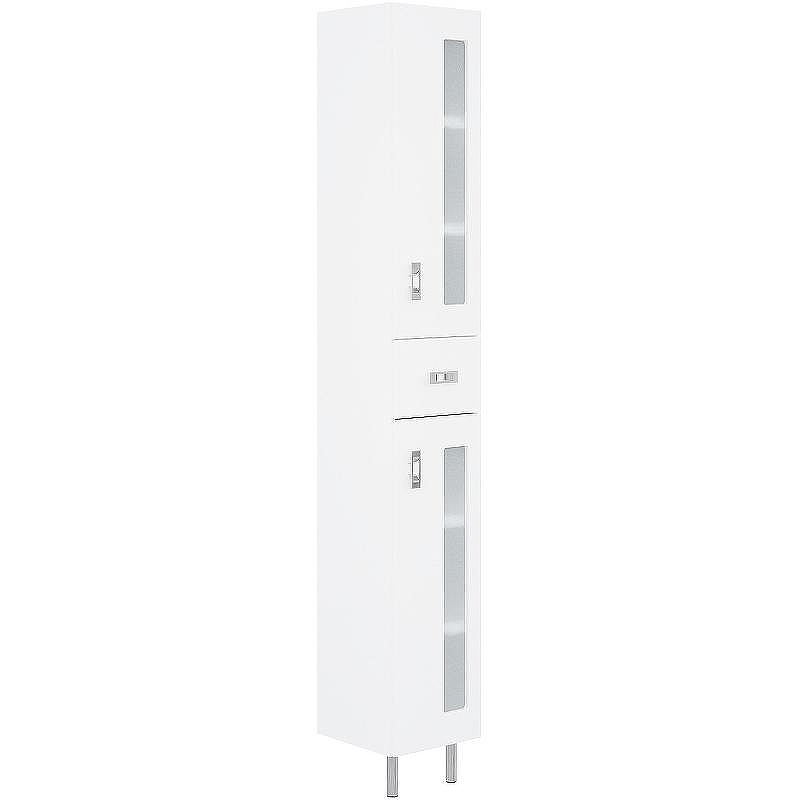 Шкаф пенал Onika Кристалл 30.18 403050 Белый, купить, цена, заказать, магазин, доставка, скидка, промокод, купить, цена, заказать, магазин, доставка, скидка, промокод