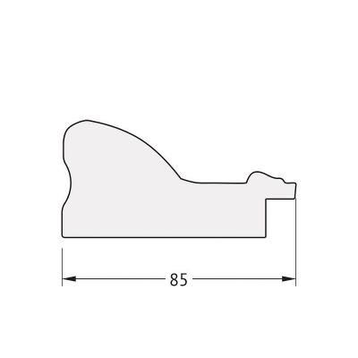 Зеркало Evoform Octagon 70х70 BY 7335 в багетной раме - Виньетка бронзовая 85
