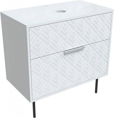 Тумба под раковину 1MarKa Forest 80Н Ц0000008654 цвет Белый