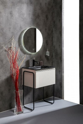 Тумба под раковину Boheme Armadi Art Vallessi 60 837-060-W подвесная White