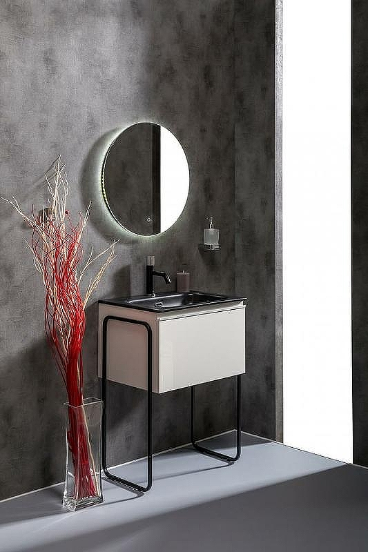 Тумба под раковину Boheme Armadi Art Vallessi 60 837-060-W подвесная White, купить, цена, заказать, магазин, доставка, скидка, промокод, купить, цена, заказать, магазин, доставка, скидка, промокод