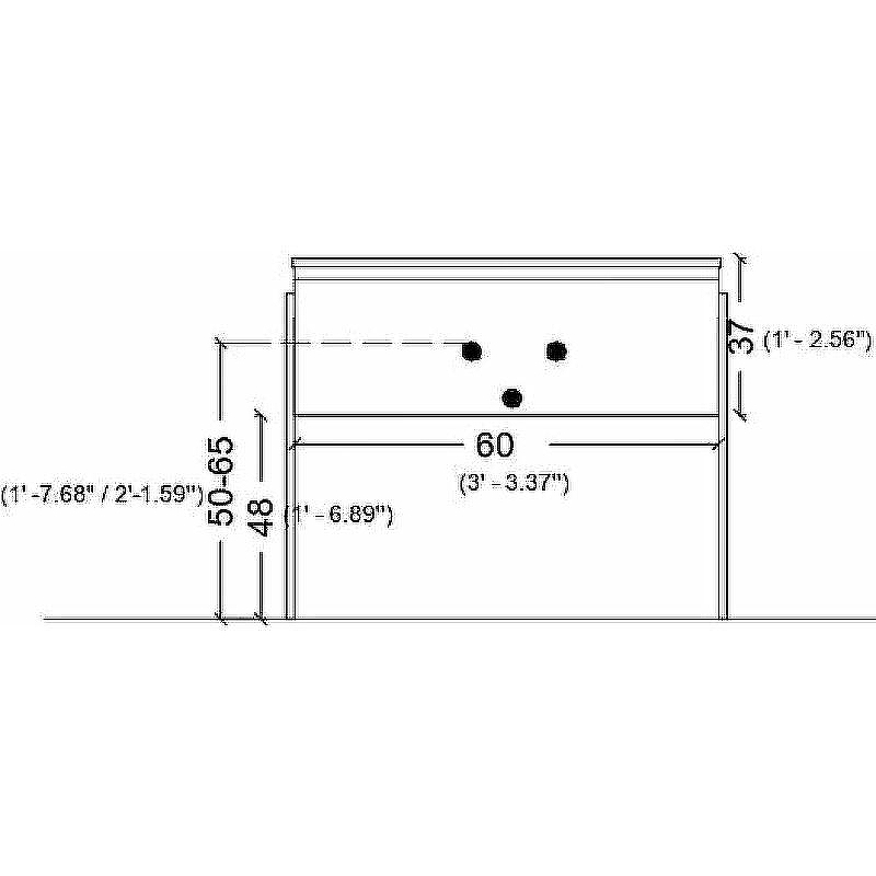 Тумба под раковину Boheme Armadi Art Vallessi 60 837-060-W подвесная White, купить, цена, заказать, магазин, доставка, скидка, промокод, купить, цена, заказать, магазин, доставка, скидка, промокод