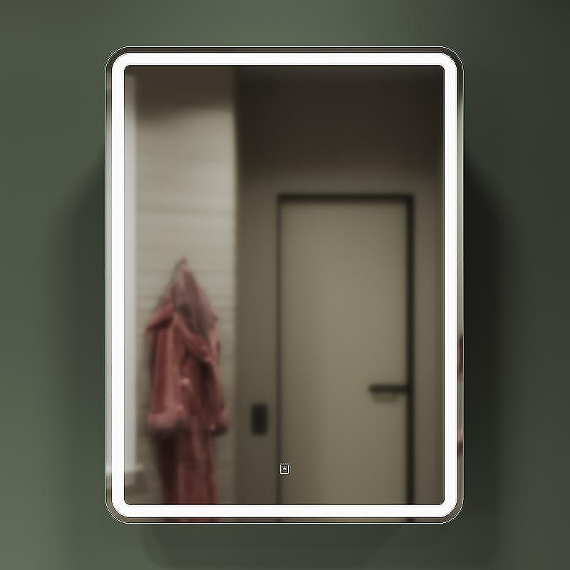 Зеркальный шкаф Sancos Diva 60 DI600 с подсветкой Белый с сенсорным выключателем, купить, цена, заказать, магазин, доставка, скидка, промокод, купить, цена, заказать, магазин, доставка, скидка, промокод