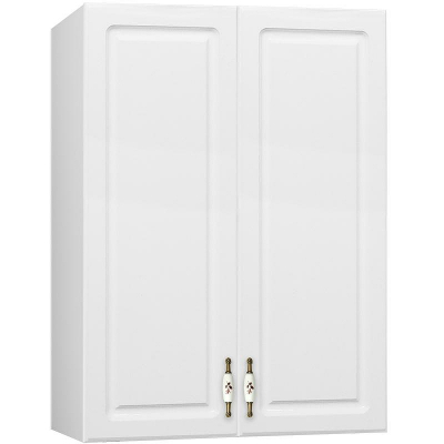 Подвесной шкаф Style Line Олеандр 2 60 Люкс подвесной Белый глянец