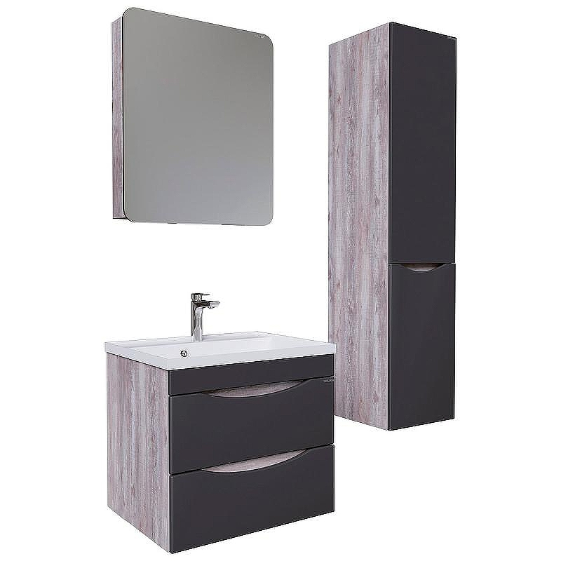 Зеркальный шкаф Grossman Талис 60 206006 Бетон пайн Серый, купить, цена, заказать, магазин, доставка, скидка, промокод, купить, цена, заказать, магазин, доставка, скидка, промокод