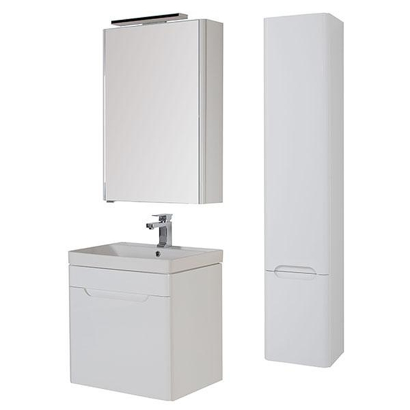 Тумба под раковину Aquanet София 60 196956 подвесная Белый глянец, купить, цена, заказать, магазин, доставка, скидка, промокод, купить, цена, заказать, магазин, доставка, скидка, промокод