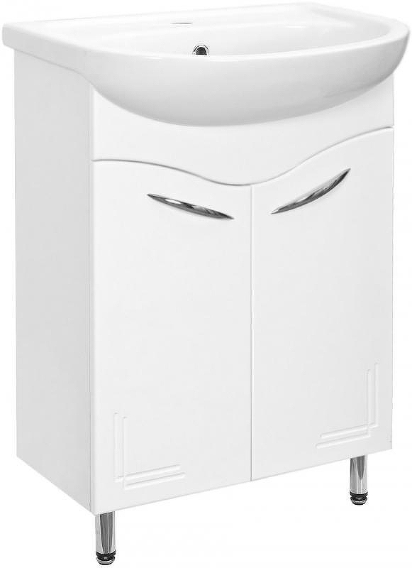 Тумба под раковину Onika Лада 60 Белая, купить, цена, заказать, магазин, доставка, скидка, промокод, купить, цена, заказать, магазин, доставка, скидка, промокод