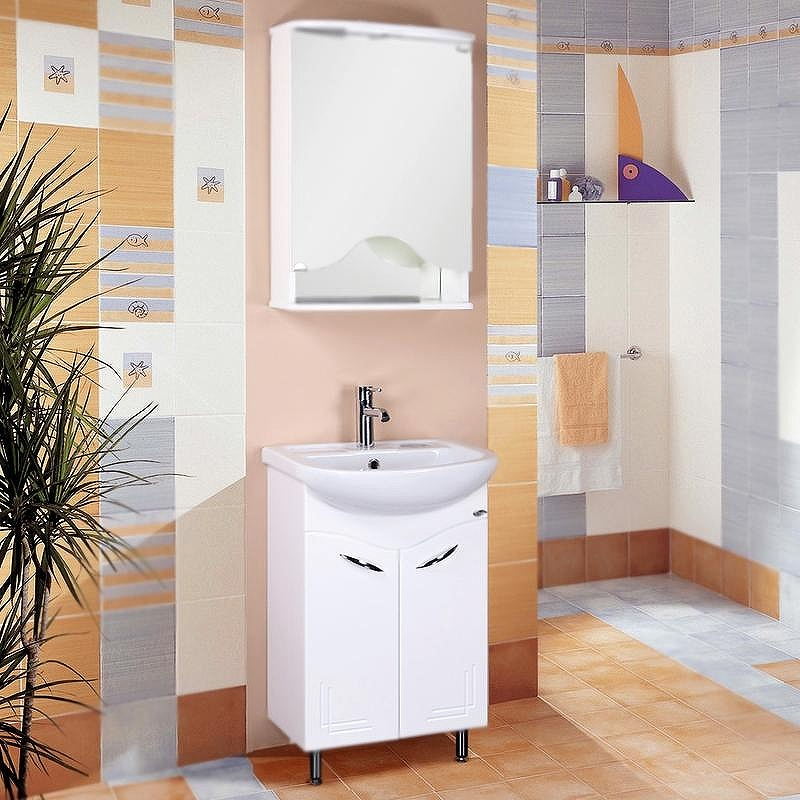 Тумба под раковину Onika Лада 60 Белая, купить, цена, заказать, магазин, доставка, скидка, промокод, купить, цена, заказать, магазин, доставка, скидка, промокод