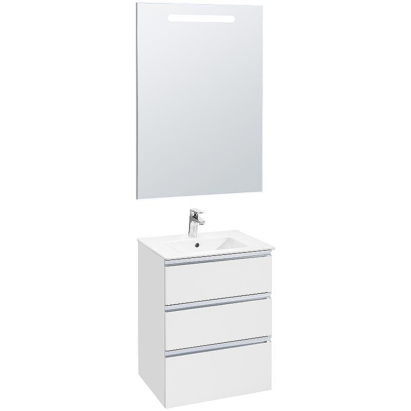 Тумба под раковину Roca The Gap 60 A857404806 подвесная Белый глянец, купить, цена, заказать, магазин, доставка, скидка, промокод, купить, цена, заказать, магазин, доставка, скидка, промокод