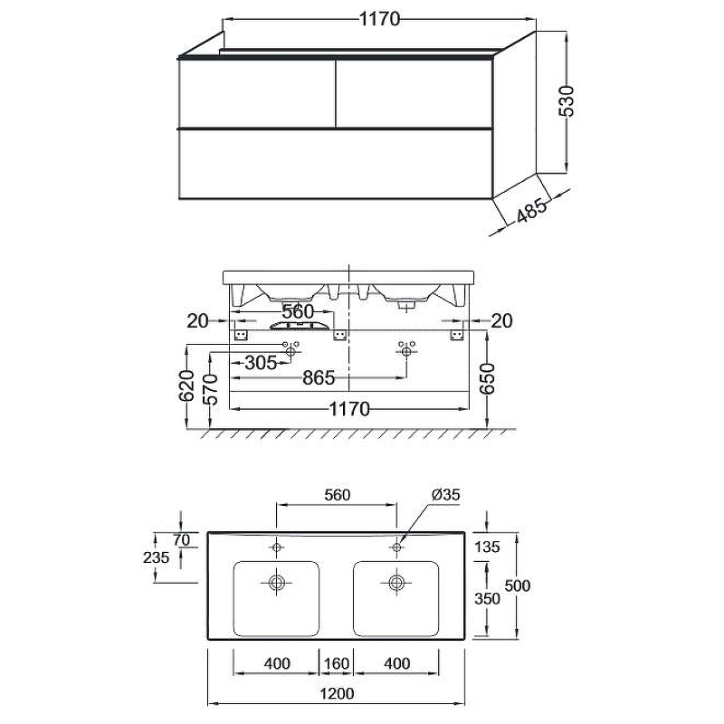Тумба под раковину Jacob Delafon Odeon Up 120 EB892-N18 подвесная Белая, купить, цена, заказать, магазин, доставка, скидка, промокод, купить, цена, заказать, магазин, доставка, скидка, промокод