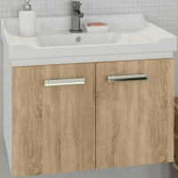 Тумба с раковиной Comforty Рига 60 00004142213 подвесная Дуб сонома, купить, цена, заказать, магазин, доставка, скидка, промокод, купить, цена, заказать, магазин, доставка, скидка, промокод