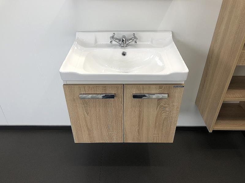 Тумба с раковиной Comforty Рига 60 00004142213 подвесная Дуб сонома, купить, цена, заказать, магазин, доставка, скидка, промокод, купить, цена, заказать, магазин, доставка, скидка, промокод