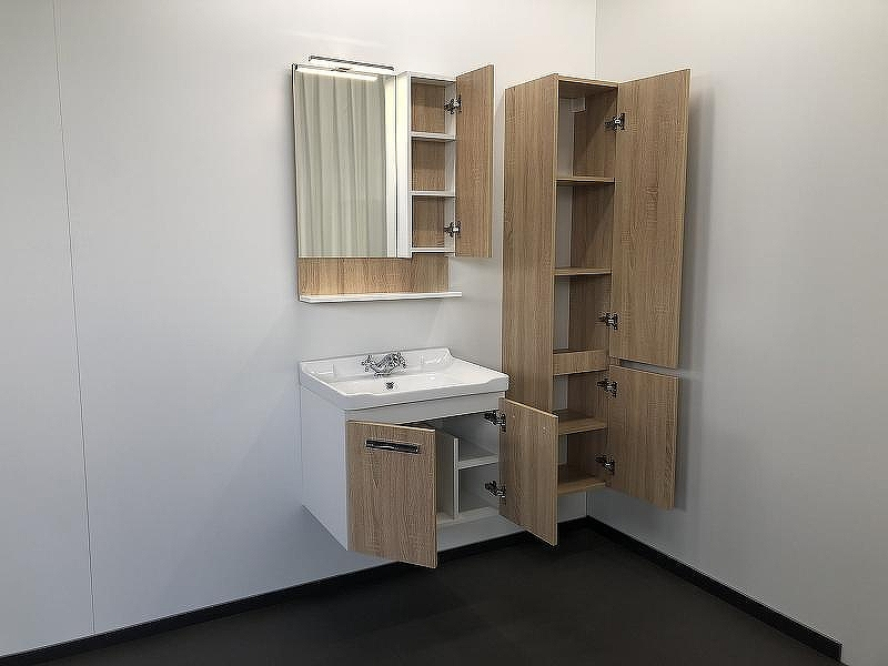 Тумба с раковиной Comforty Рига 60 00004142213 подвесная Дуб сонома, купить, цена, заказать, магазин, доставка, скидка, промокод, купить, цена, заказать, магазин, доставка, скидка, промокод