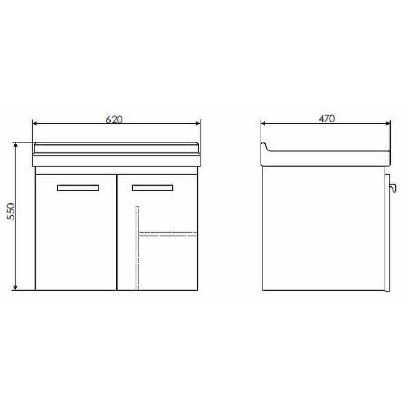 Тумба с раковиной Comforty Рига 60 00004142213 подвесная Дуб сонома, купить, цена, заказать, магазин, доставка, скидка, промокод, купить, цена, заказать, магазин, доставка, скидка, промокод