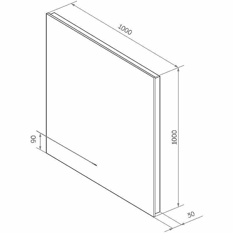 Зеркало Континент Trezhe 1000x1000 ЗЛП397 с подсветкой с бесконтактным выключателем, купить, цена, заказать, магазин, доставка, скидка, промокод, купить, цена, заказать, магазин, доставка, скидка, промокод