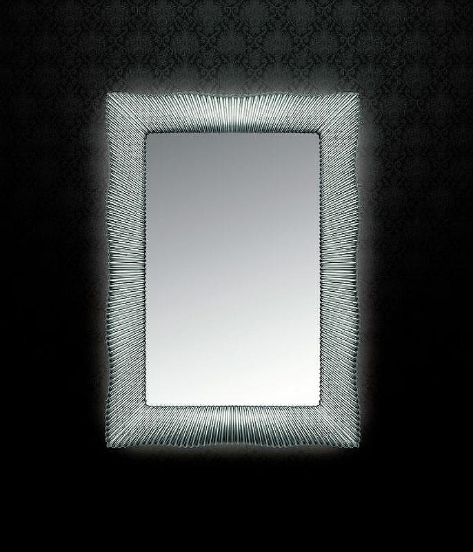 Зеркало Boheme Armadi Art Soho 70 564 с подсветкой Серебро, купить, цена, заказать, магазин, доставка, скидка, промокод, купить, цена, заказать, магазин, доставка, скидка, промокод