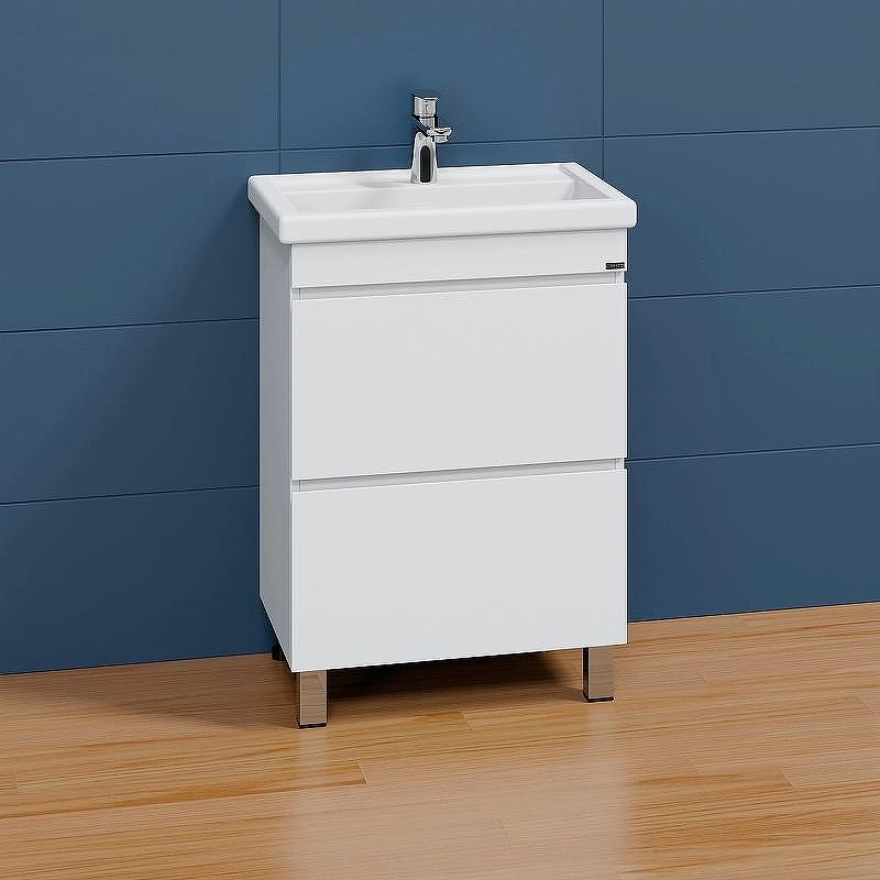 Тумба под раковину СанТа Марс 60 700291 Белая, купить, цена, заказать, магазин, доставка, скидка, промокод, купить, цена, заказать, магазин, доставка, скидка, промокод