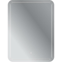 Зеркало Cezares Duet 60 CZR-SPC-DUET-600-800-LED-TCH с подсветкой с лазерной гравировкой и сенсорным выключателем, купить, цена, заказать, магазин, доставка, скидка, промокод, купить, цена, заказать, магазин, доставка, скидка, промокод