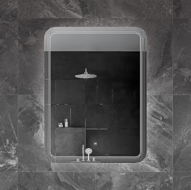 Зеркало Cezares Duet 60 CZR-SPC-DUET-600-800-LED-TCH с подсветкой с лазерной гравировкой и сенсорным выключателем, купить, цена, заказать, магазин, доставка, скидка, промокод, купить, цена, заказать, магазин, доставка, скидка, промокод