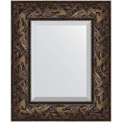 Зеркало Evoform Exclusive 59х49 BY 3365 с фацетом в багетной раме - Византия бронза 99