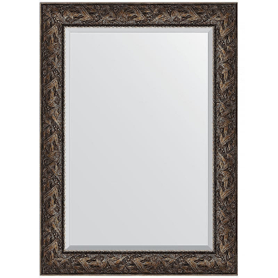 Зеркало Evoform Exclusive 109х79 BY 3469 с фацетом в багетной раме - Византия бронза 99