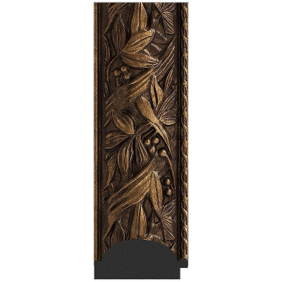 Зеркало Evoform Exclusive 109х79 BY 3469 с фацетом в багетной раме - Византия бронза 99