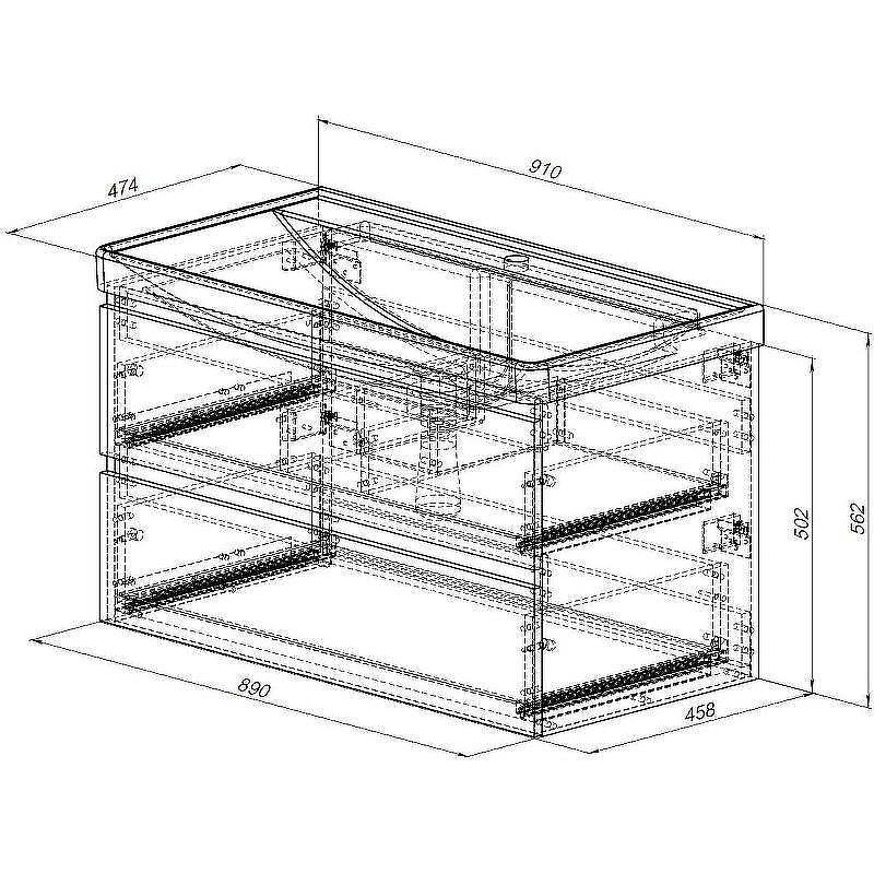 Тумба под раковину Aquanet Вега 90 316683 подвесная Белый глянец, купить, цена, заказать, магазин, доставка, скидка, промокод, купить, цена, заказать, магазин, доставка, скидка, промокод