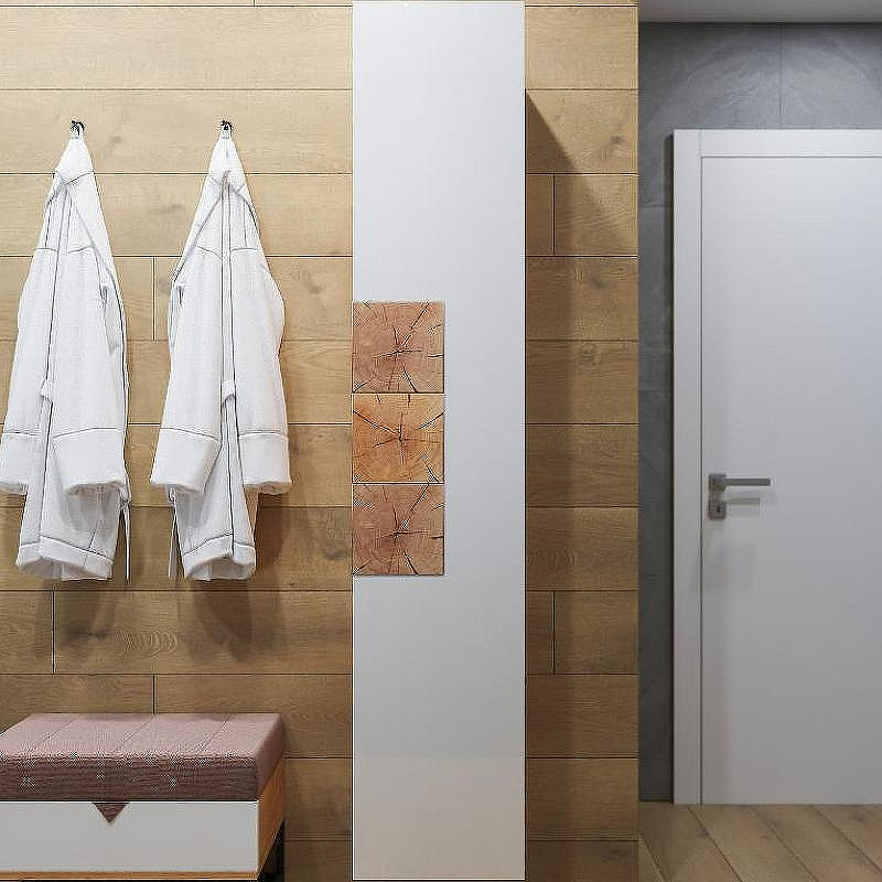 Шкаф пенал Бриклаер Форест 35 4627125416712 подвесной Дуб золотой Белый глянец, купить, цена, заказать, магазин, доставка, скидка, промокод, купить, цена, заказать, магазин, доставка, скидка, промокод