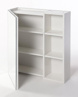 Зеркальный шкаф Orange Sistema 60 ST-60ZSW Белый глянцевый