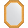 Зеркало Evoform Octagon 52х72 BY 7081 в багетной раме - Состаренное золото 67, купить, цена, заказать, магазин, доставка, скидка, промокод, купить, цена, заказать, магазин, доставка, скидка, промокод