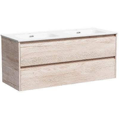 Тумба под раковину Sancos Libra 120 LB120-2EG подвесная Дуб галифакс натуральный