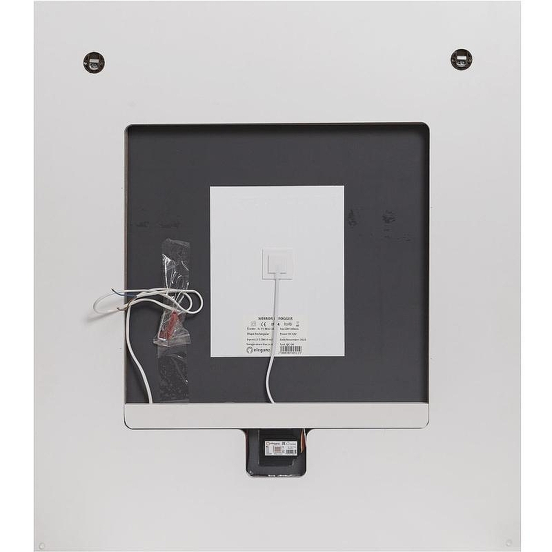 Зеркало Cezares Interni 80 CZR-SPC-INT-800-900-LED-TCH-WARM-BL с подсветкой Bianco Lucido с сенсорным выключателем и подогревом, купить, цена, заказать, магазин, доставка, скидка, промокод, купить, цена, заказать, магазин, доставка, скидка, промокод