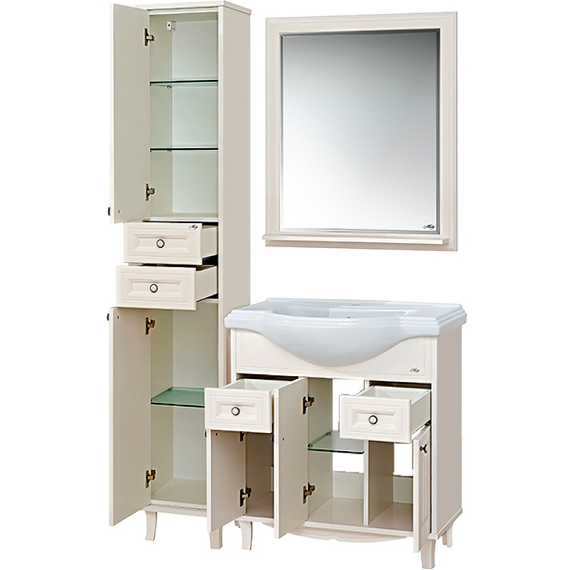 Шкаф пенал Misty Шармель 35 L Л-Шрм05035-5812ЯЛ Бежевый, купить, цена, заказать, магазин, доставка, скидка, промокод, купить, цена, заказать, магазин, доставка, скидка, промокод