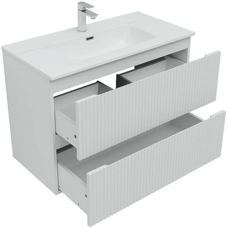 Тумба под раковину Aquanet Джейн 90 335425 подвесная Белая матовая, купить, цена, заказать, магазин, доставка, скидка, промокод, купить, цена, заказать, магазин, доставка, скидка, промокод