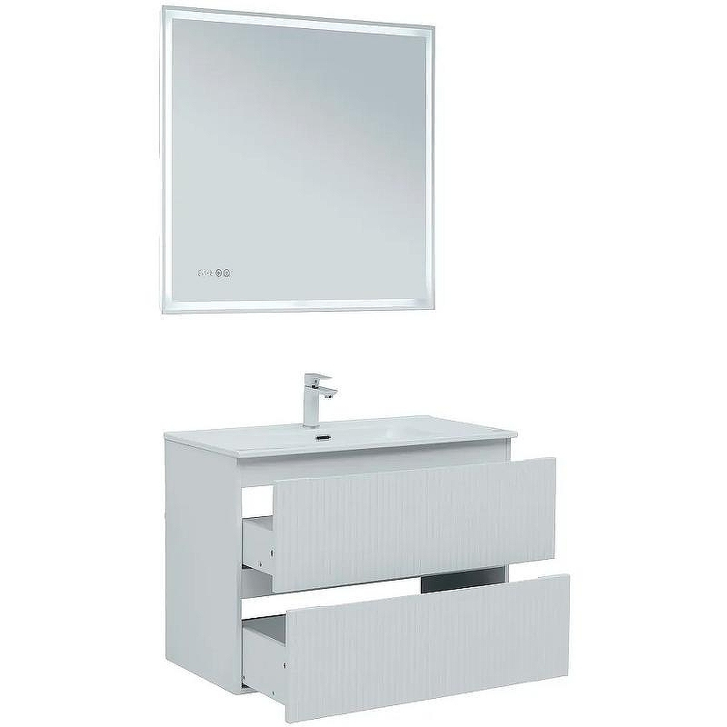 Тумба под раковину Aquanet Джейн 90 335425 подвесная Белая матовая, купить, цена, заказать, магазин, доставка, скидка, промокод, купить, цена, заказать, магазин, доставка, скидка, промокод