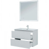 Тумба под раковину Aquanet Джейн 90 335425 подвесная Белая матовая, купить, цена, заказать, магазин, доставка, скидка, промокод, купить, цена, заказать, магазин, доставка, скидка, промокод