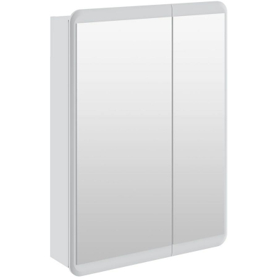 Зеркальный шкаф Runo Эрика 60 00-00004153 Белый
