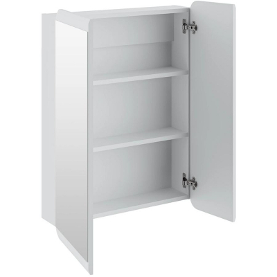 Зеркальный шкаф Runo Эрика 60 00-00004153 Белый